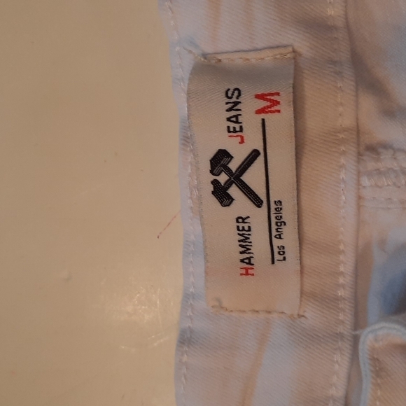 Hammer Jeans medium white distressed jean shorts - Picture 5 of 9